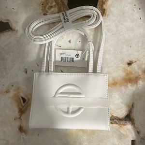 Brand new Telfar White Bag